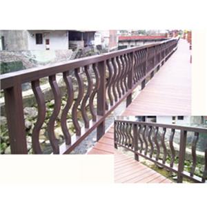 鋁合金仿木欄杆 , 昀昇金屬工程有限公司