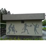 屏東教育大學-變電所美化 - 九佰廣告社