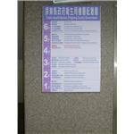 屏東衛生局 -施工後(樓層配置圖) - 九佰廣告社