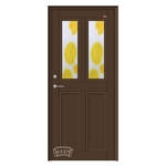 藝術玻璃門-傳家名門有限公司