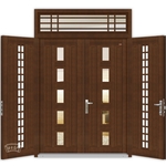 雙玄關門-傳家名門有限公司