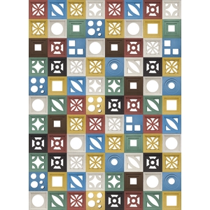 彩色水泥花格磚 , 松榛企業有限公司