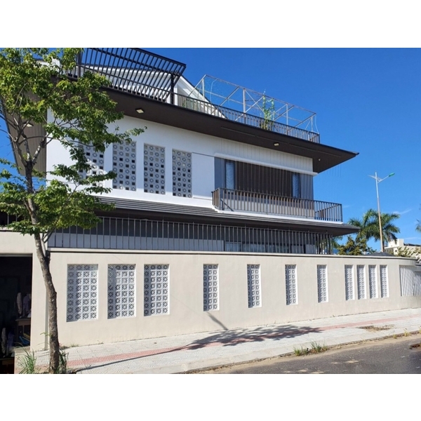 花格磚建築牆面-松榛企業有限公司