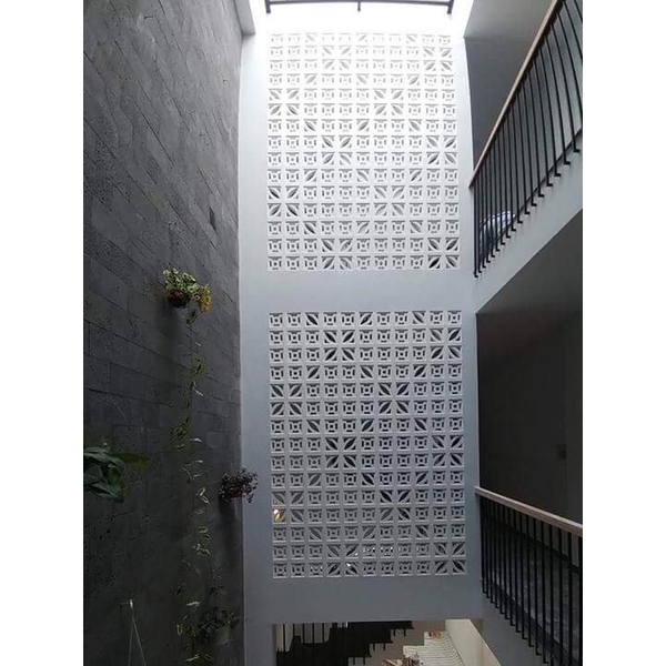 花格磚建築牆面-松榛企業有限公司