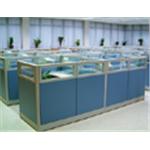 上玻下烤鋼屏風 , 新茂系統家具股份有限公司