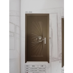 壓花烤漆鋼板門,冠盛金屬有限公司