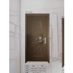 壓花烤漆鋼板門 , 冠盛金屬有限公司