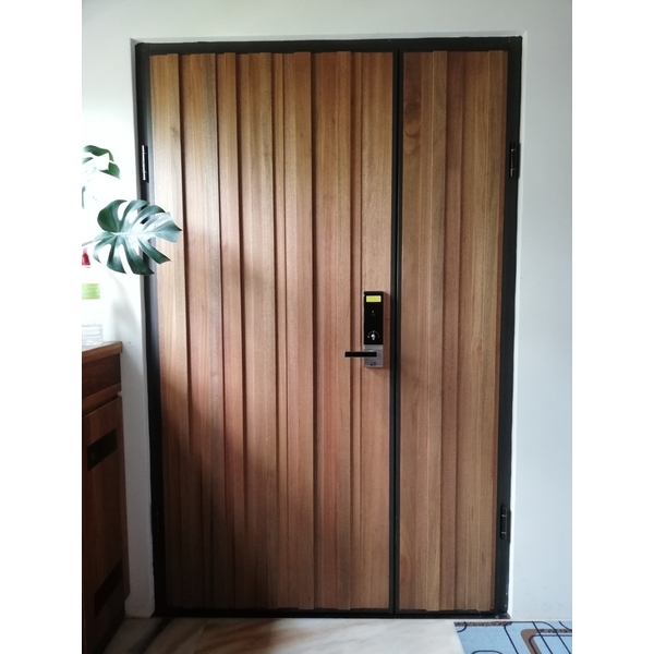 立體凹凸實木門