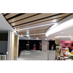 金屬木紋面條狀天花板-及裕興業股份有限公司