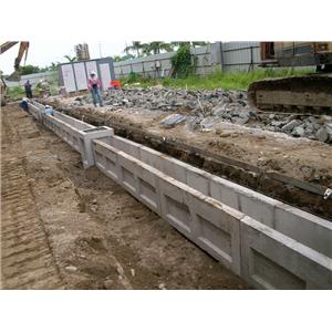 U型溝側面施工圖