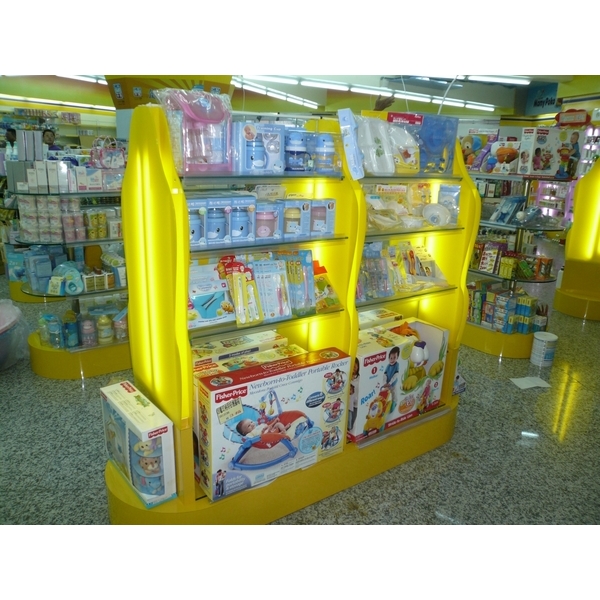 藥妝陳列展示架