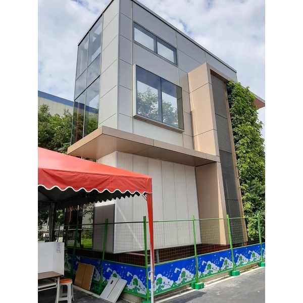 后里美光科技新建大樓-水泥中空板-大昌展業有限公司