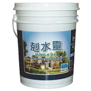 剋水靈纖維屋頂防水塗料 , 品誠建材工程行