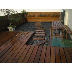 南方松室外材施工實例1