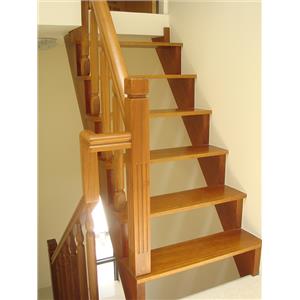 南洋櫸木方便梯+扶手