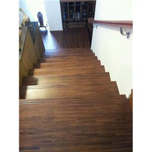 柚木集成實木樓梯板