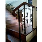 鍛造+花梨木實木扶手 - 正德地板有限公司