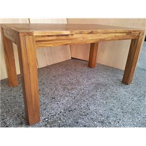 柚木集成實木桌