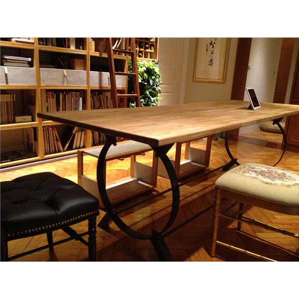 白櫸木集成實木桌,正德地板有限公司