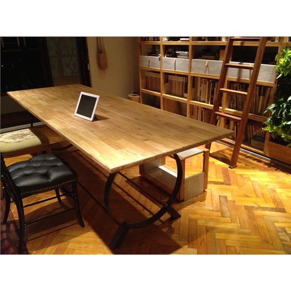 白櫸木集成實木桌,正德地板有限公司