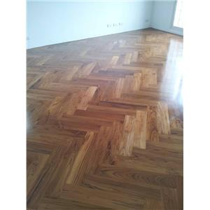 柚木平口地板