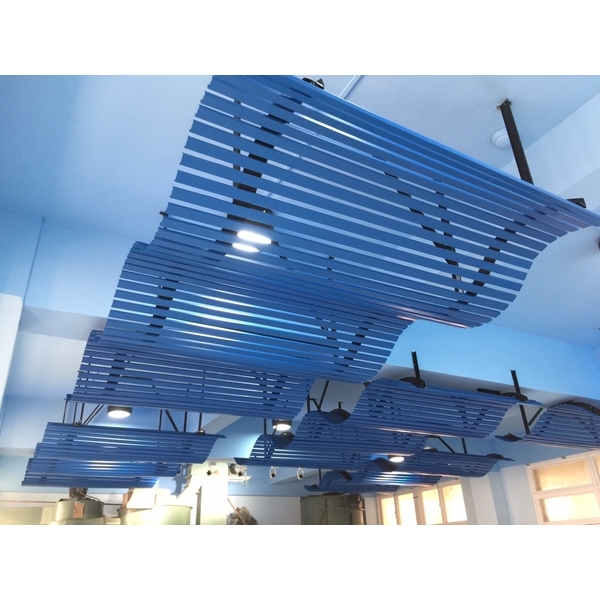 波浪造型鋁天花板 波浪造型鋁天花板-千盟興業有限公司