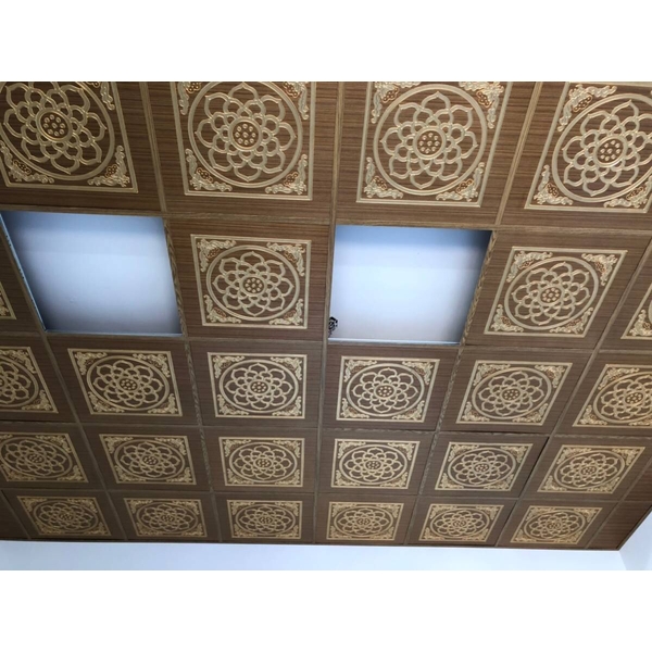 蓮花圖案天花板-千盟興業有限公司