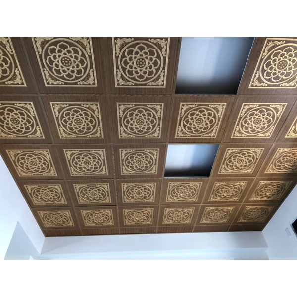 蓮花圖案天花板-千盟興業有限公司