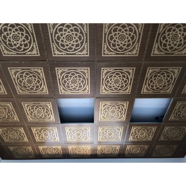 蓮花圖案天花板,千盟興業有限公司