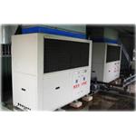 熱泵熱水器安裝實例-豐原帝亞游泳池1-2號機 - 瑞聖能源科技有限公司