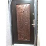 玄關門裝修更換~~金得安指紋密碼鎖+馬雅風月鑄鋁鋼木門 - 金鷹科技開發有限公司