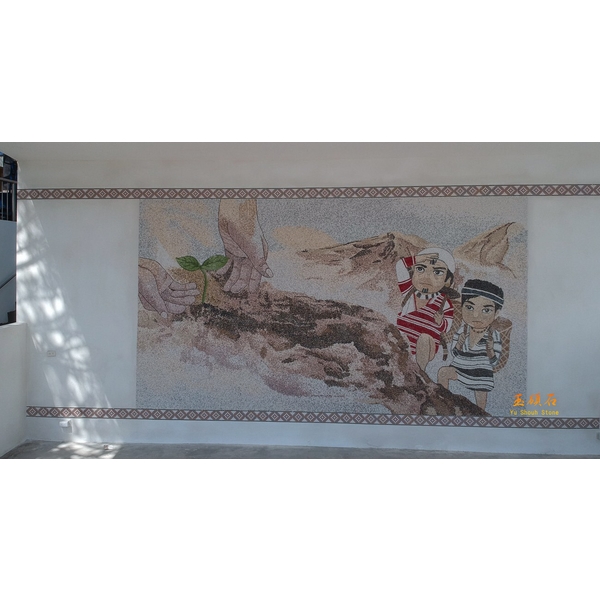 原住民圖騰,上豪石材加工廠