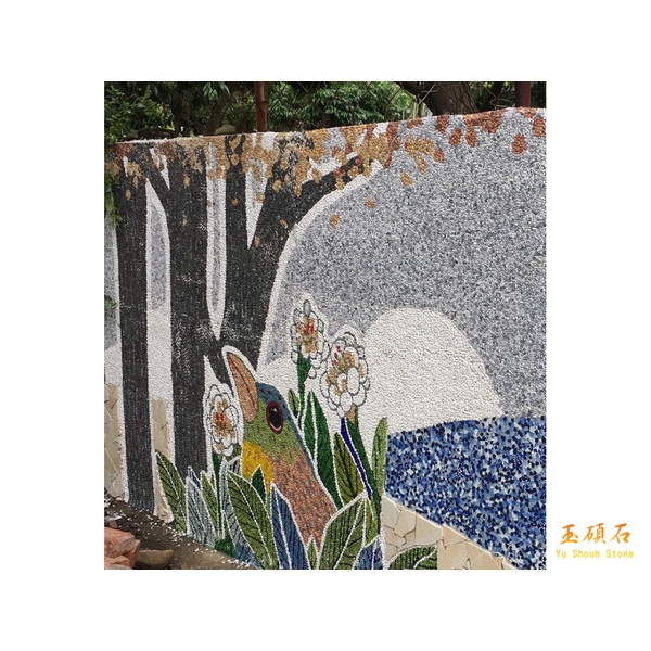 高雄大樹區龍目社區牆面美化 高雄大樹區龍目社區牆面美化-上豪石材加工廠