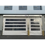 局部透明視窗密閉型快速捲門 , 愛第爾自動化工程有限公司