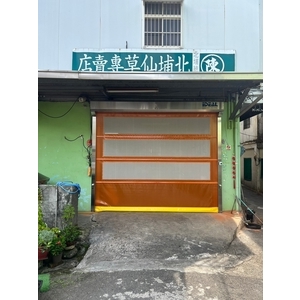 PVC軟式快速捲門 (透氣通風紗網型)