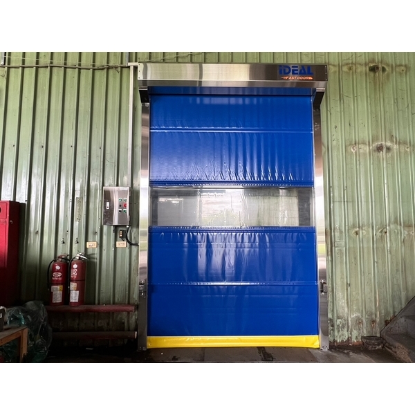 嘉義水果批發商PVC軟式快速捲門