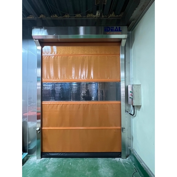 PVC軟式快速捲門(台南乳飲品加工廠),愛第爾自動化工程有限公司
