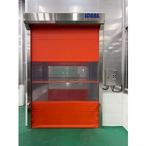 桃園乳製品加工廠PVC快速捲門