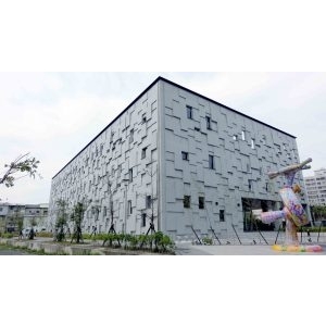 台南市塩埕圖書館(外牆塗裝)