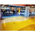 EPOXY地板鋪設(波浪型) - 聚鼎實業有限公司