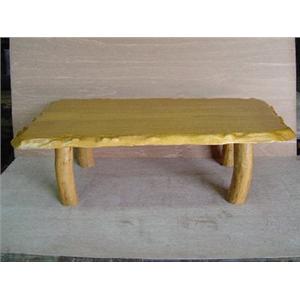 苦苓木自然型桌面和室桌,正道工藝彩畫有限公司