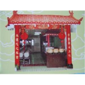 玻利纖維屋簷茶鋪