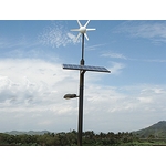 太陽能LED風能造型路燈view3 , 玉光電能有限公司