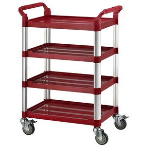 四層工作推車-標準型(紅),康得倫事業有限公司