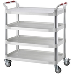 四層工作推車-大型(白)-康得倫事業有限公司