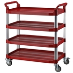 四層工作推車-大型(紅)-康得倫事業有限公司