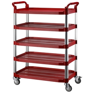 五層工作推車-大型(紅),康得倫事業有限公司