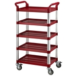 五層工作推車-標準型(紅)-康得倫事業有限公司