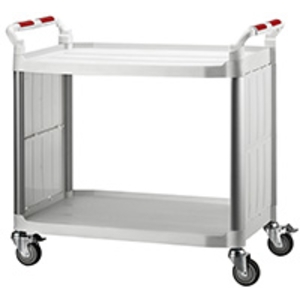 二層工作推車-大型圍邊(白),康得倫事業有限公司