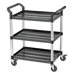 三層工作推車-專業型(黑),康得倫事業有限公司